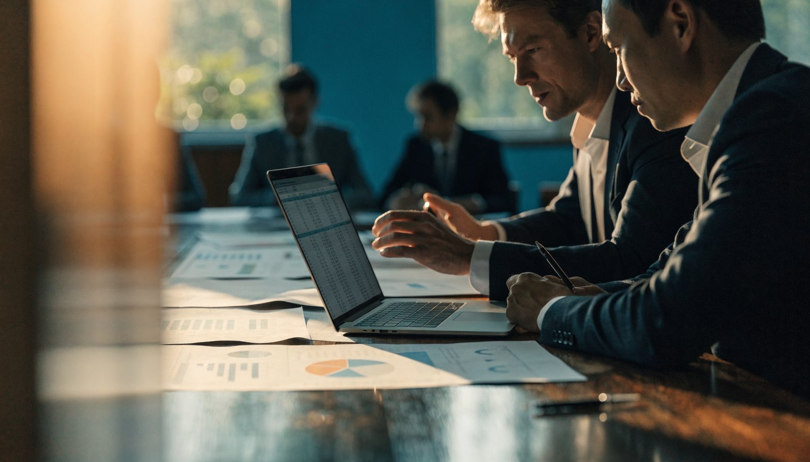 Equipo de Equilibrio en sesión de estrategia de costos
